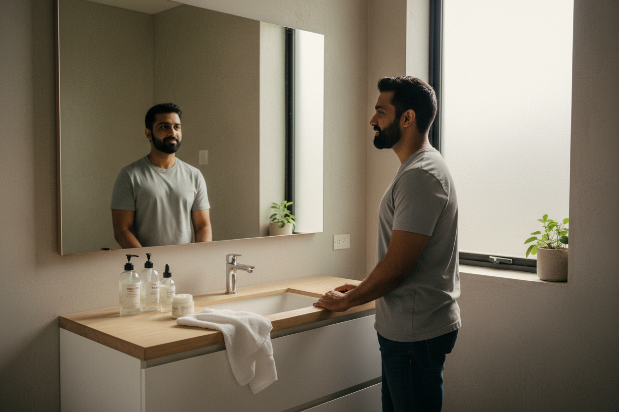 Office-Ready Skincare Routine for Men