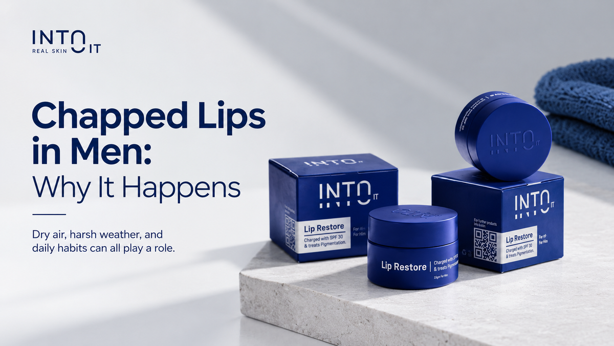 Chapped Lips in Men: Why It Happens
