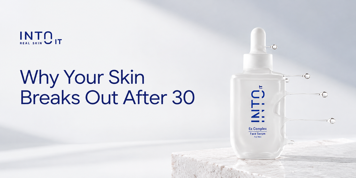 Why Your Skin Breaks Out After 30