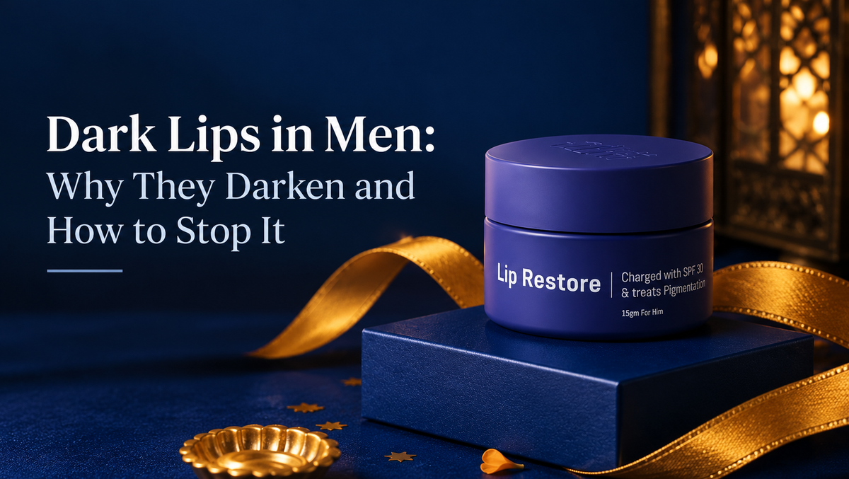 Dark Lips in Men: Why They Darken and How to Stop It