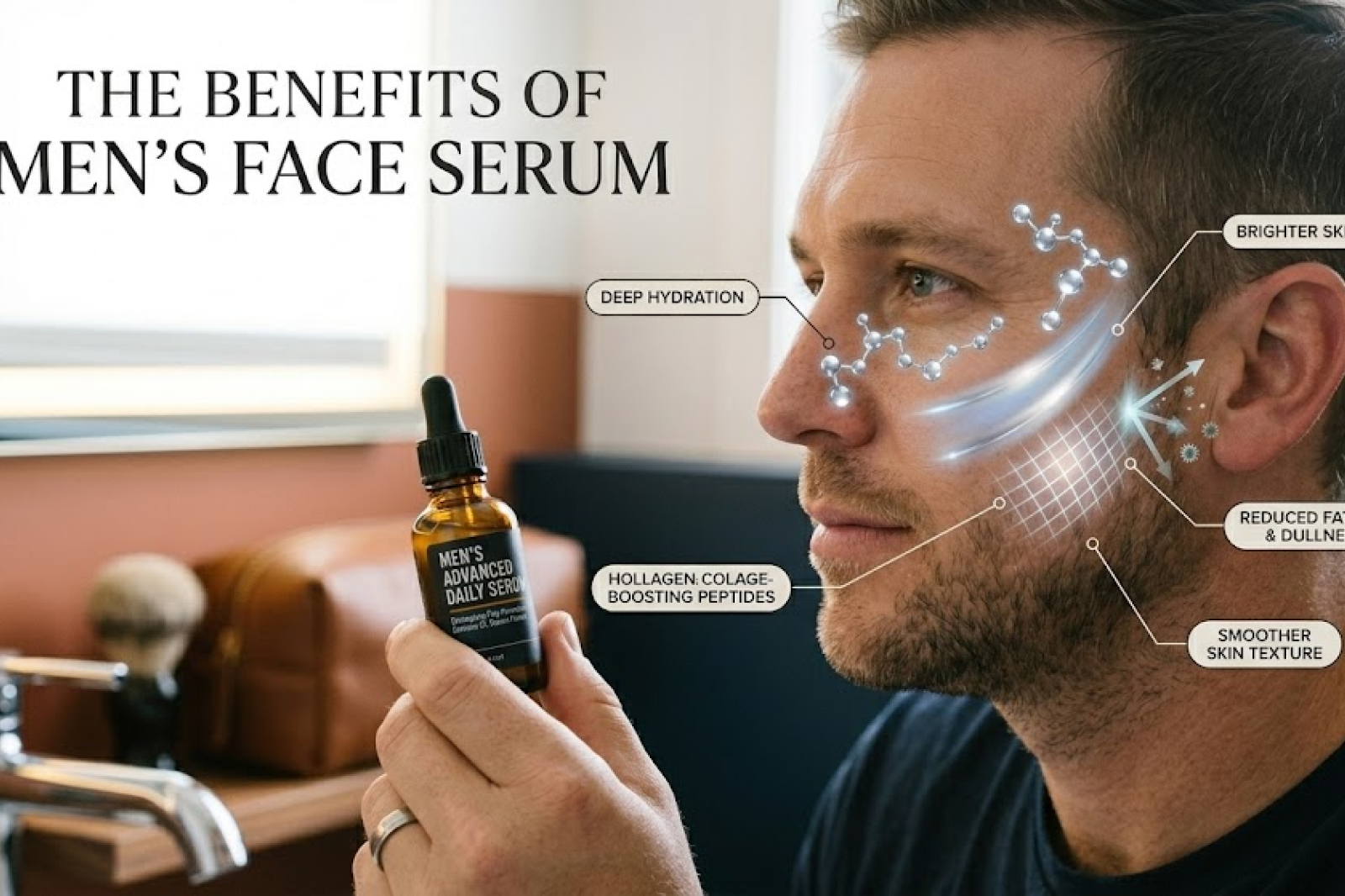 Benefits of Using a Face Serum for Men