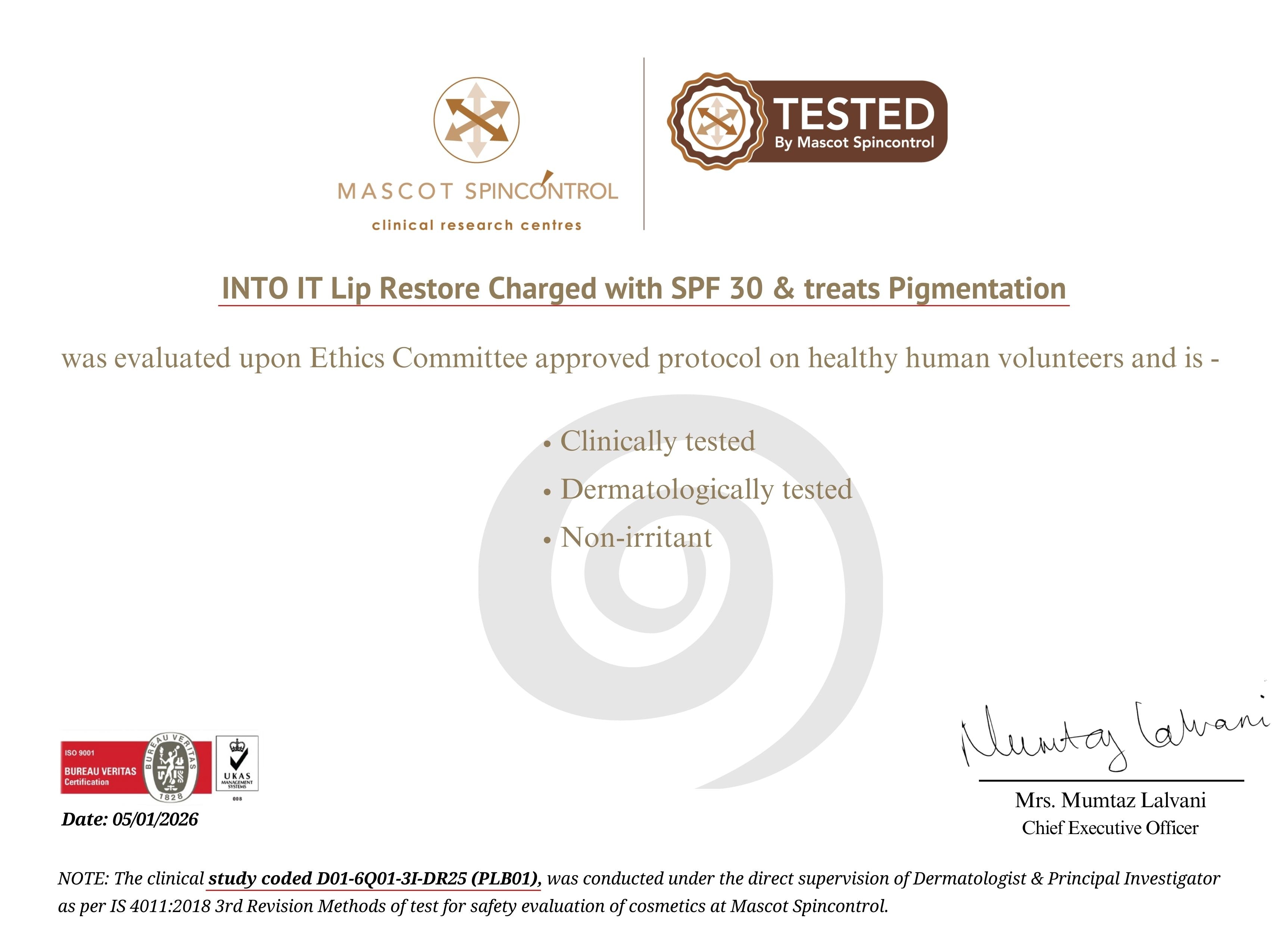 LIP RESTORE SPF LIP BALM